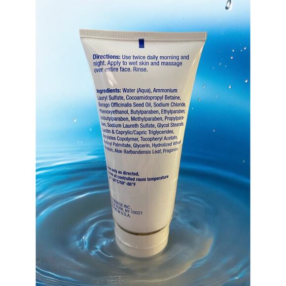 Dr. Denese New York Hydrating Face Cleanser 6 oz/174 ml Sealed Tube NEW - Picture 2 of 2